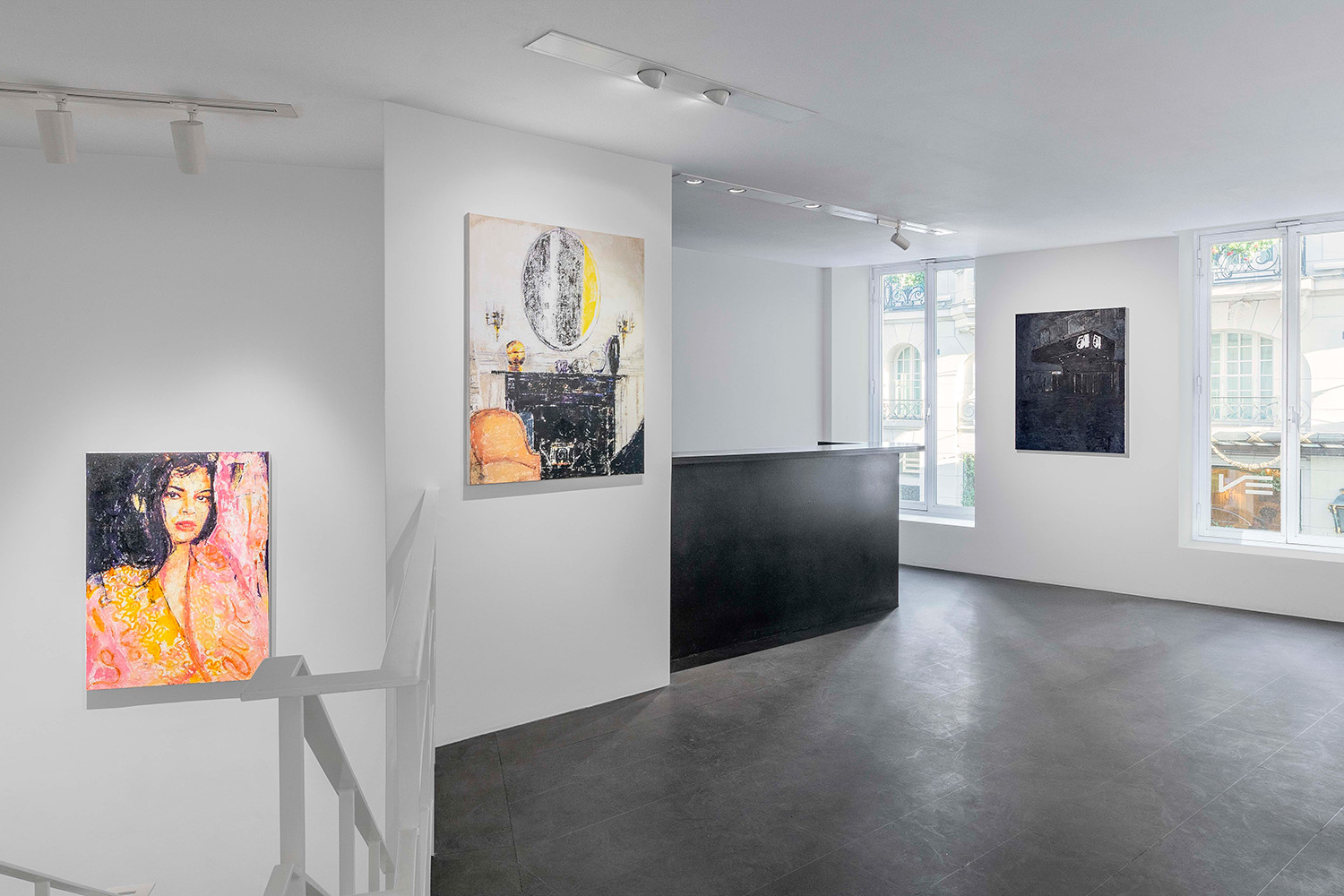 Vue de l’exposition Enoc Pérez à la Galerie Enrico Navarra, Paris, France, 2021