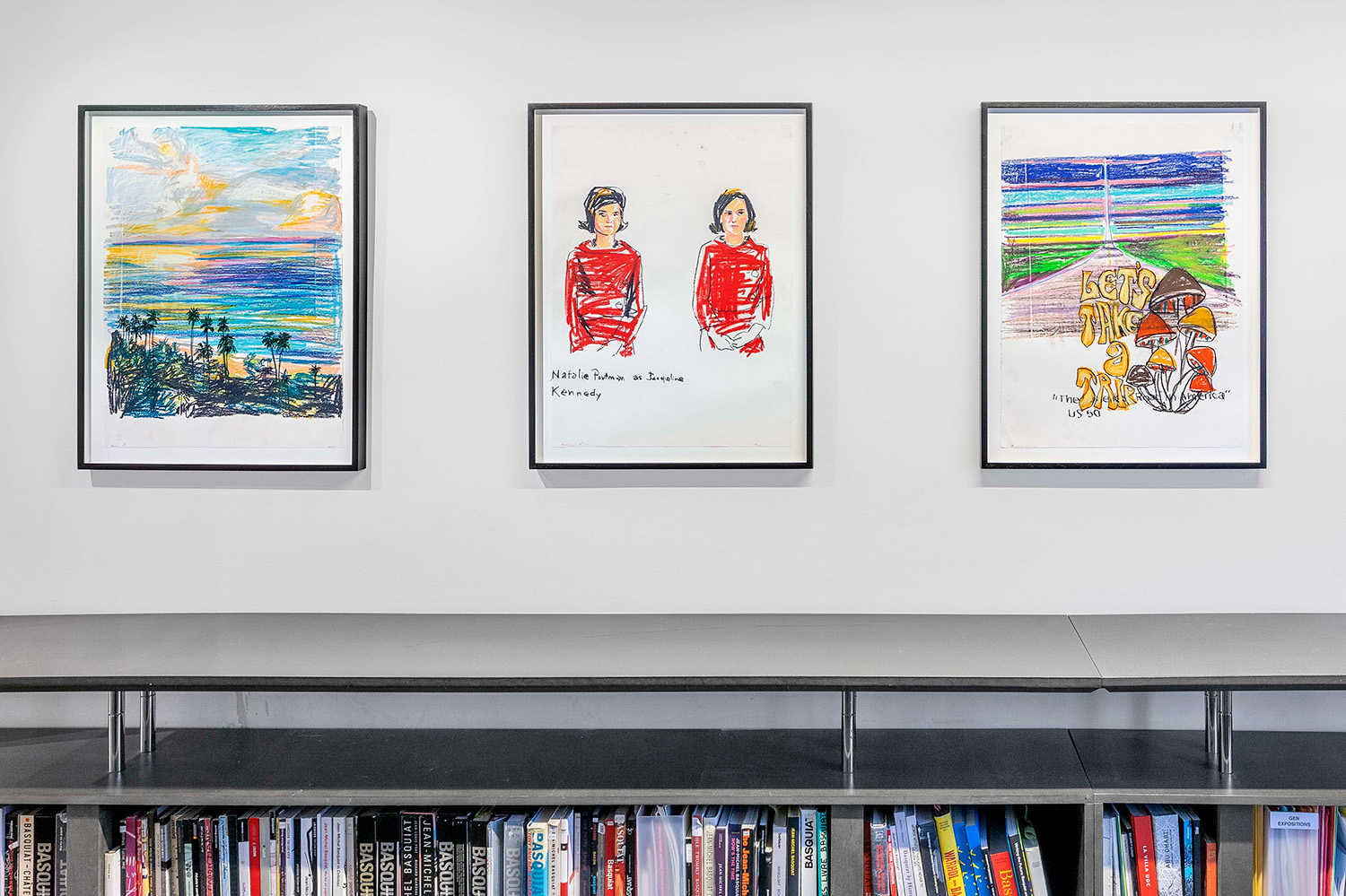 Vue de l’exposition Enoc Pérez à la Galerie Enrico Navarra, Paris, France, 2021