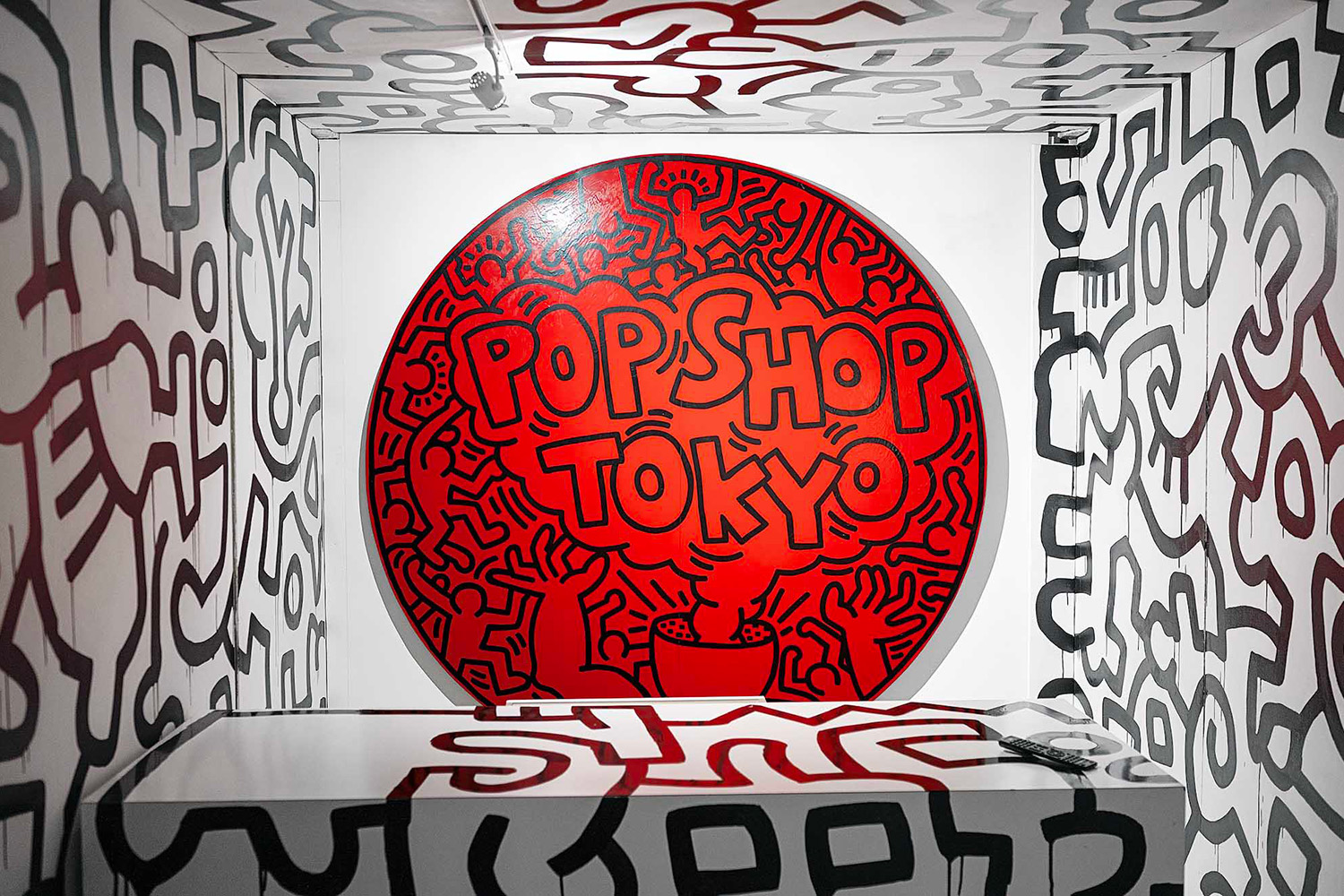 Vue de l’exposition Keith Haring à la Citadelle de Saint-Tropez, Saint-Tropez, France, 2021